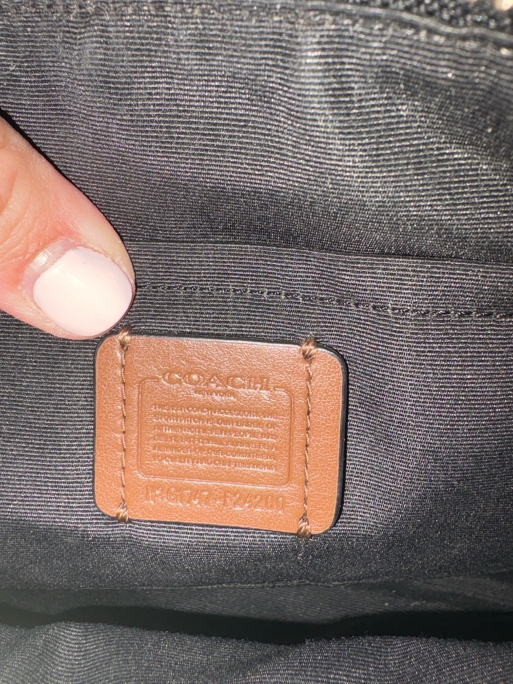 Coach crossbody bag - Picture 2 of 2